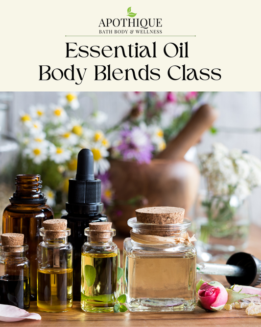 Essential Oil Body Blends Class
