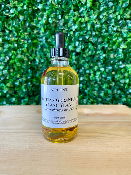 Egyptian Geranium & Ylang Ylang Body Oil